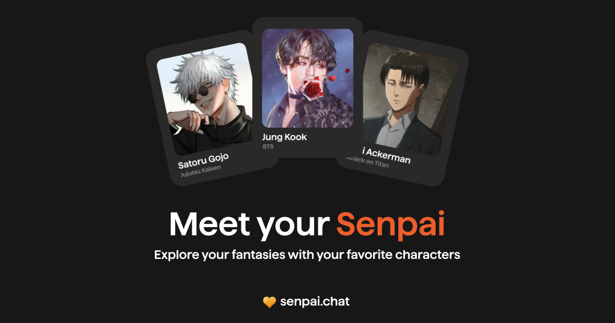 Senpai Chat - Explore your fantasies with your favorite characters